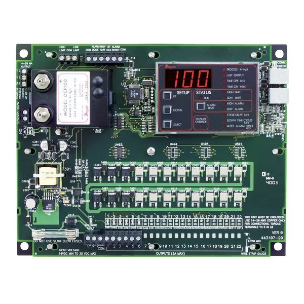 Diaphagm Valve, 15 Vlv Cpl 24Vdc, Dwyer Instruments, Mfr#: DCS35C3D